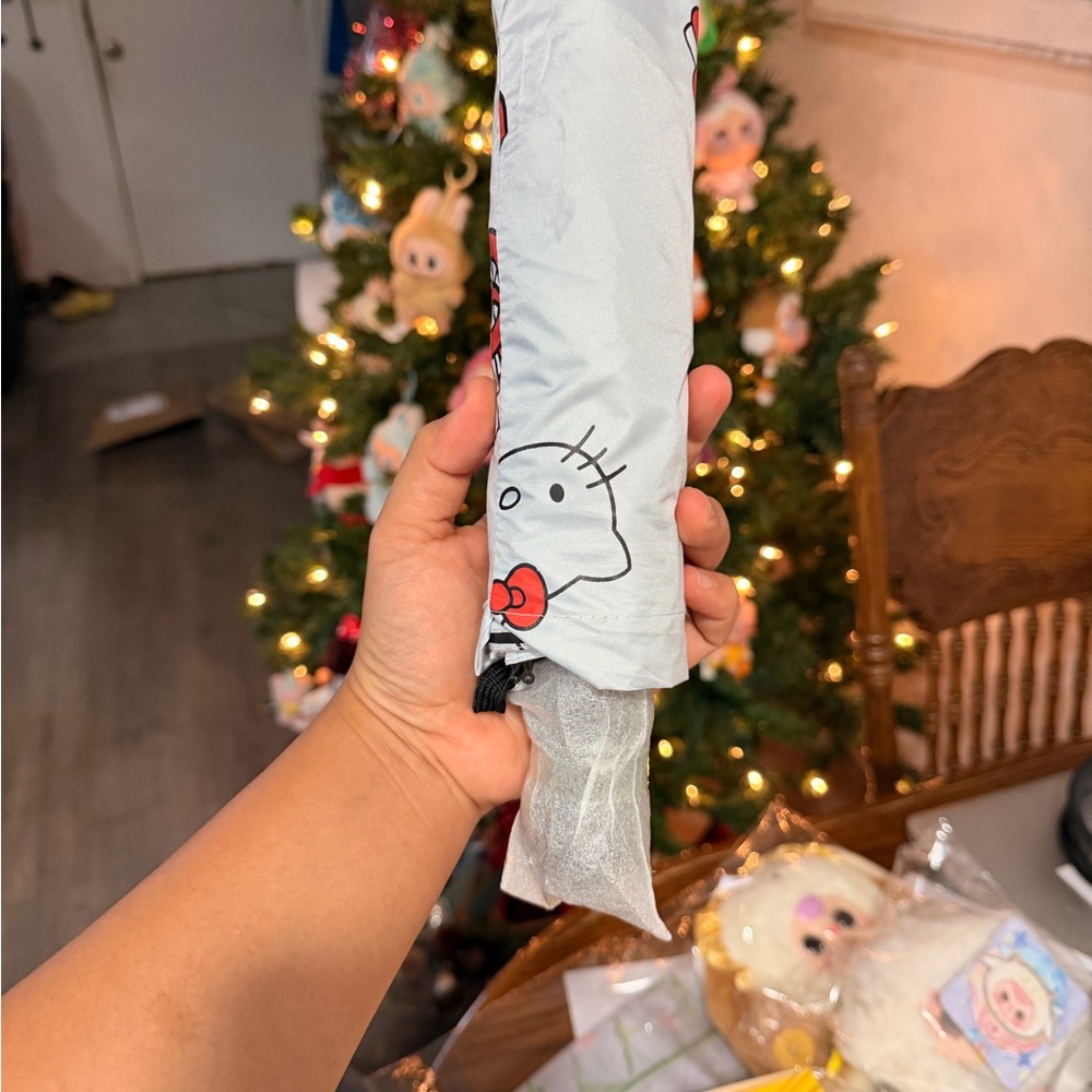 Hello Kitty - white Folding Umbrella - Picture 9 of 10